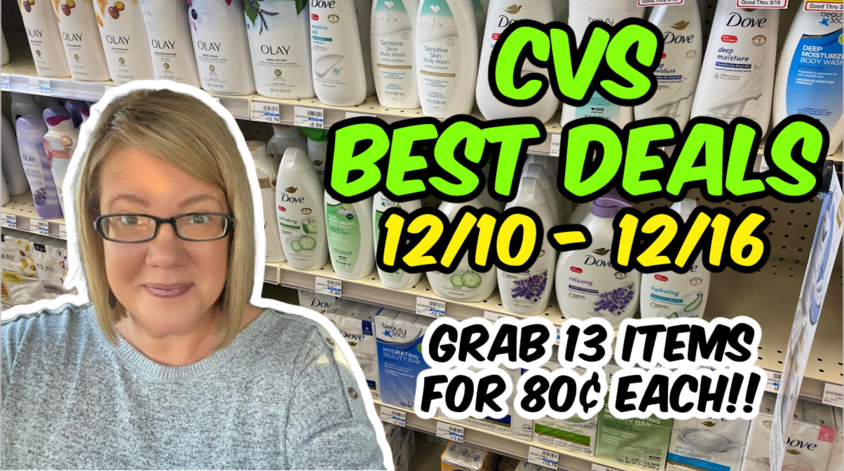 5 MUST DO CVS DEALS (12/10 - 12/16)  **Tide/Gain/Cottonelle for only  $1.14! 