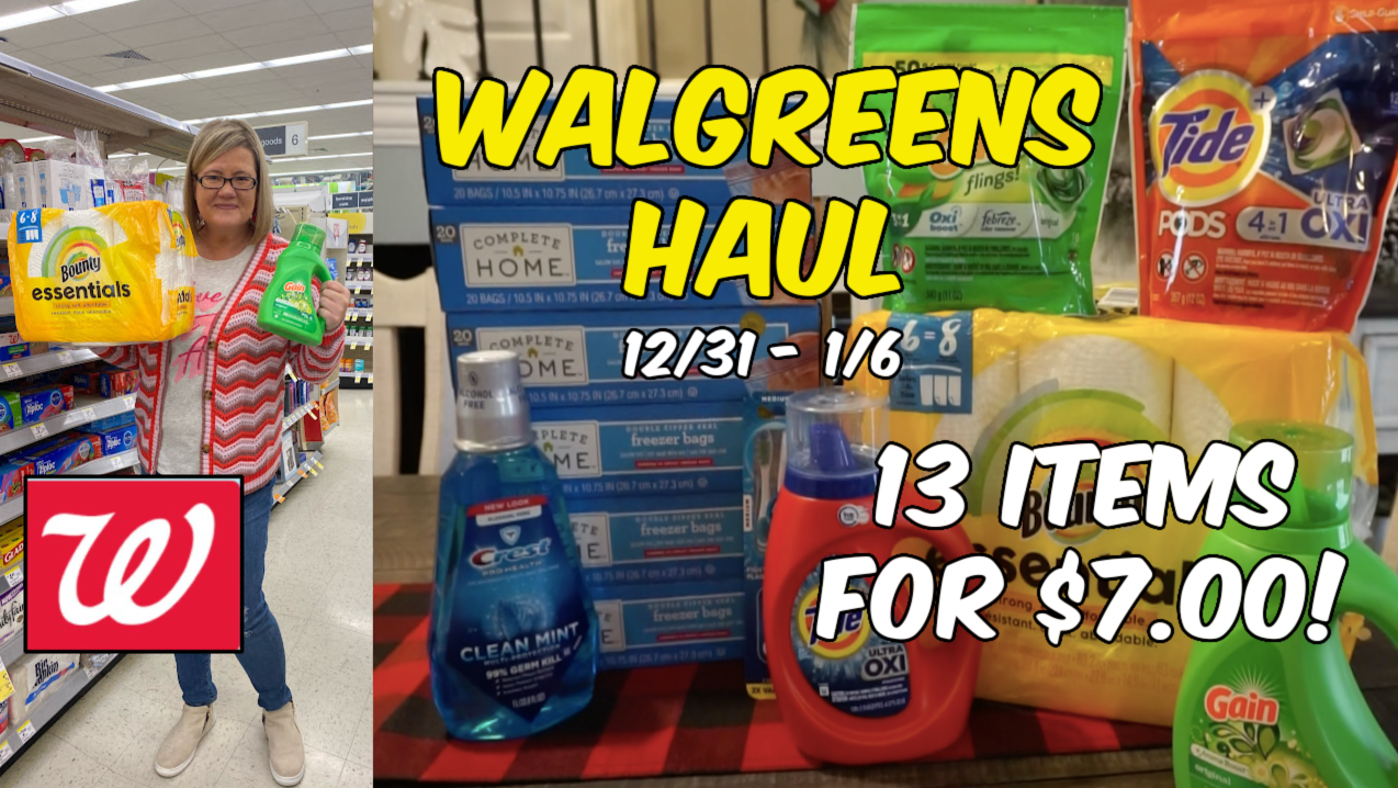 MY WALGREENS HAUL FOR THIS WEEK (12/31 – 1/6) – Savvy Coupon Shopper