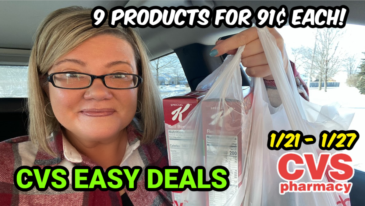 EASY CVS DEALS (1/21 – 1/27) | 9 ITEMS FOR 91¢ EACH! – Savvy Coupon Shopper