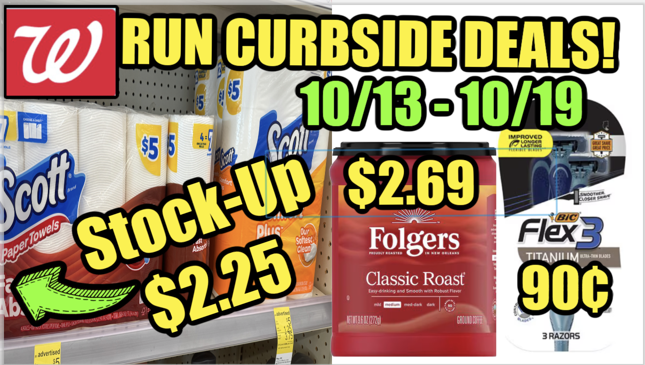 WALGREENS CURBSIDE DEALS THRU 10/19 – Savvy Coupon Shopper